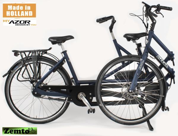 Tandem, 26 Zoll, Faltbar, Magura Hydr. Bremsen, 5 Gang, konfigurierbar